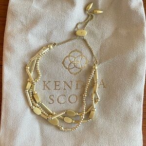 Kendra Scott Chantal bracelet gold metal